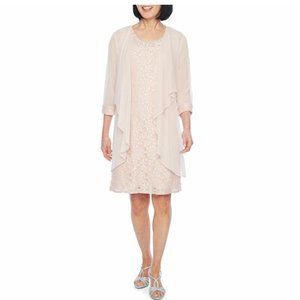 R&M collection  party dress 14 size  plum  color